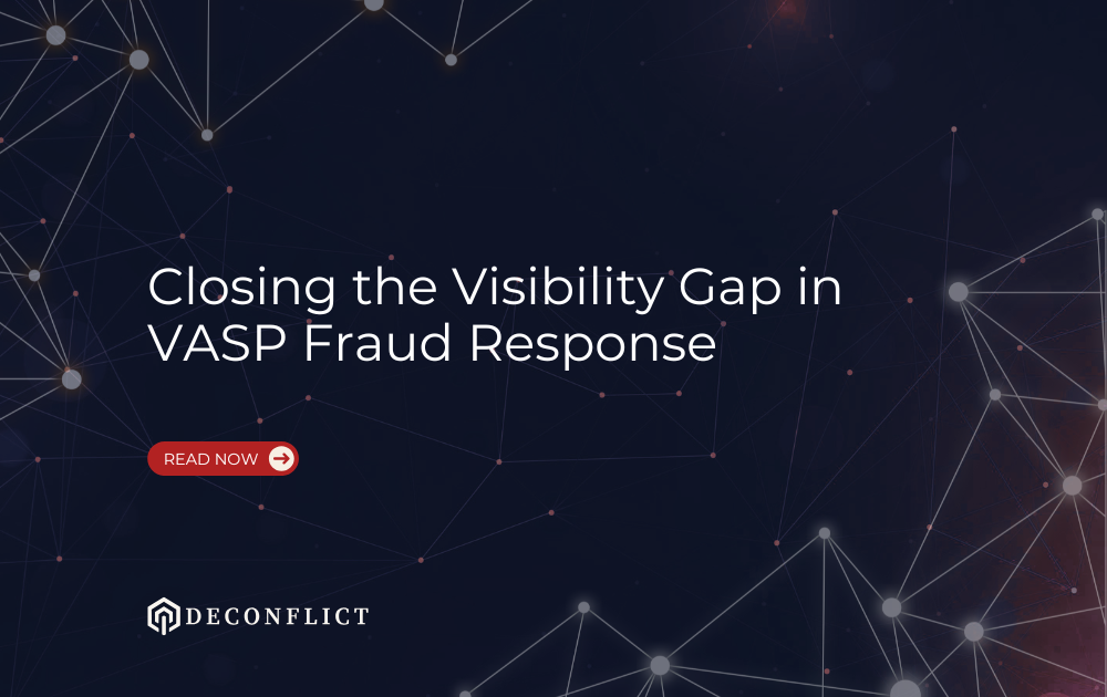 Five-step VASP fraud response workflow, from receiving an alert to secure law-enforcement coordination.