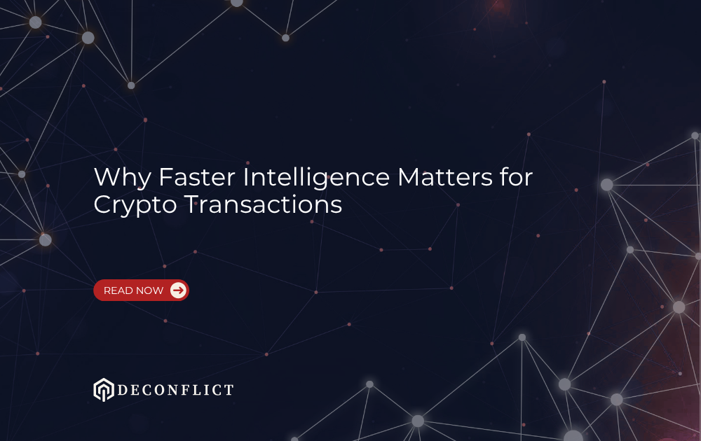 Why Faster Intelligence Matters for Crypto Transactions
